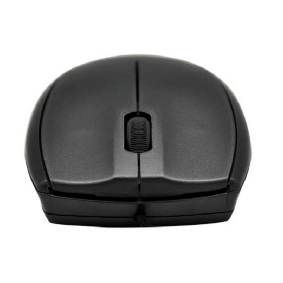 Porsh Dob Wired USB Optical Mouse, Black - M 8400