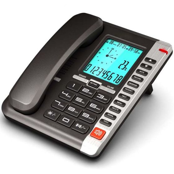 Gaoxinqi Corded Telephone, Black- HCD399305PTSDL