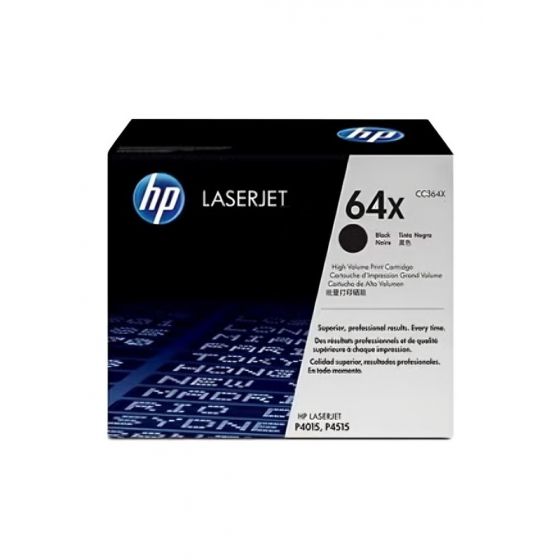 خرطوشة حبر اتش بي 64X ليزر جيت، اسود - CC364X