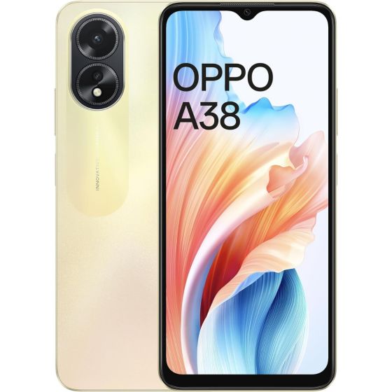 اوبو A38 بشريحتين، 128 جيجا، 6 جيجا رام، شبكة 4G LTE - ذهبي