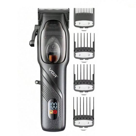 VGR Rechargeable Hair Clipper, Dry, Black - V-269