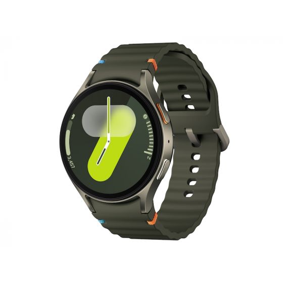 Samsung Galaxy Watch 7, 44mm, Green Strap and Silver Case - SM-L310NZGAXAA