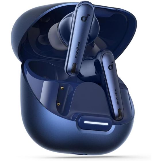 Anker Soundcore Liberty 4 NC Earbuds with Noise Cancellation, Blue - A3947H31