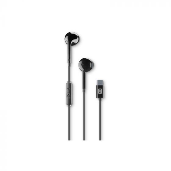 CellularLine Sparrow USB-C Wired Earphones - Black