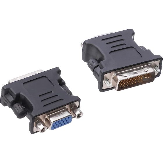 محول كيندكس DVI الي VGA، اسود - KX1762