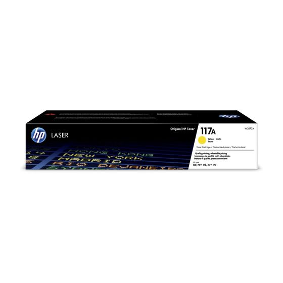 خرطوشة حبر اتش بي 117A، اصفر - W2072A