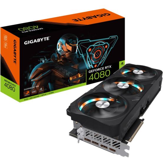 كارت شاشة جرافيك جيمنج OC جيجا بايت جي فورس RTX 4080، 16 جيجا بايت - اسود