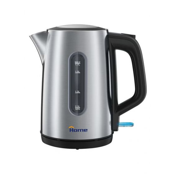 Home Electric Kettle, 1.7 Liters, 1850-2200W, Silver - Cs2241