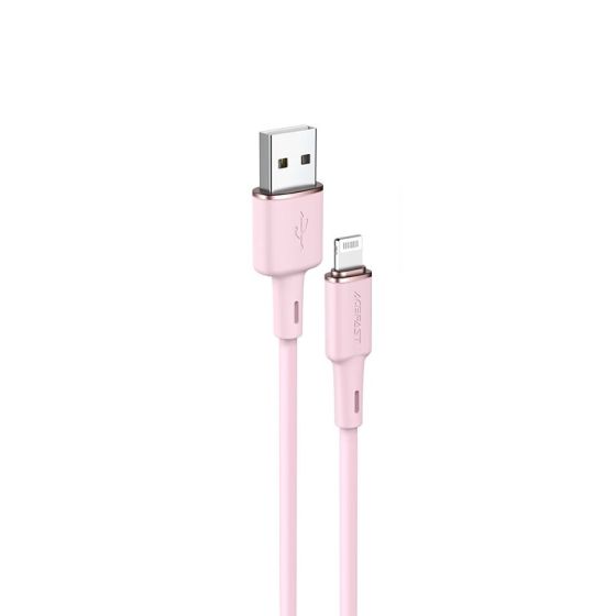 Acefast Lightning Cable, 1.2 Meter, Pink- C2-02