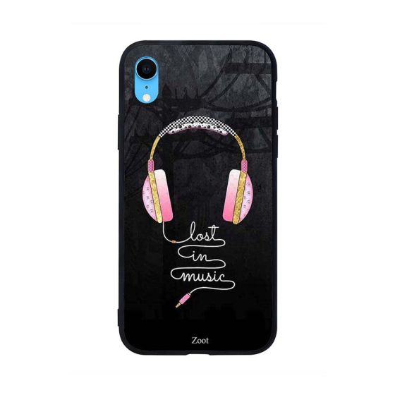 Lost In Music Printed Back Cover for Apple iPhone XR