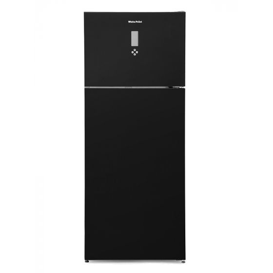 White Point NoFrost Top Freezer Refrigerator, 525 Liters, Inverter, Black- WPR543DGVB