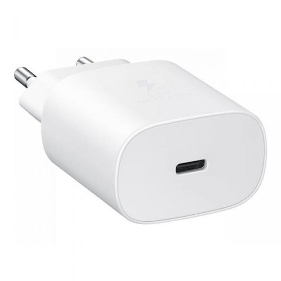 Samsung Wall Charger USB Type-C 25W, White - EP-TA800XWEGWW