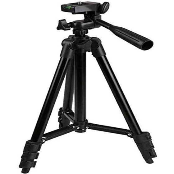 Tripod Stand for Camera and Mobiles, Black- WT3120