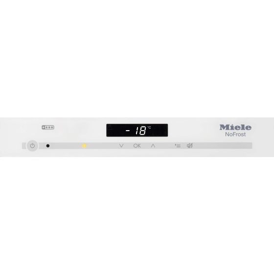 Miele Integrated Built-in Freezer, 212 Liters, 6 Shelves, , White - FNS37402I