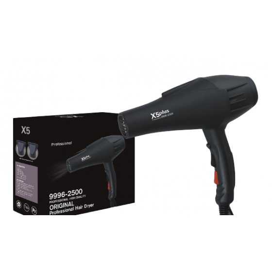 Sokany Hair Dryer, 2200 Watt, 2 Temperatures, Black - SK-X5