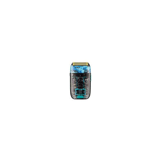 VGR Rechargeable Foil Shaver, Dry, Black and Blue - V-352