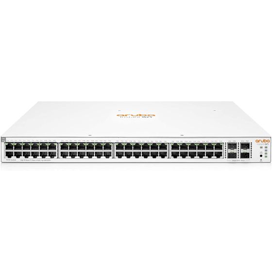Aruba 52 Ports Ethernet Switch, White- JL686AABA
