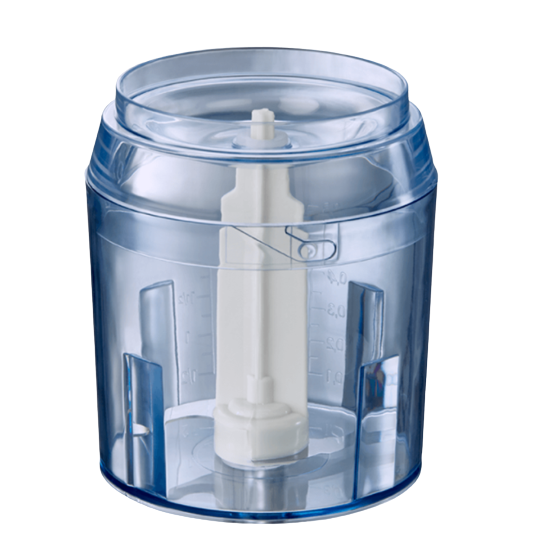 KB Bowl with Lid and Blades for Moulinex Chopper - Clear