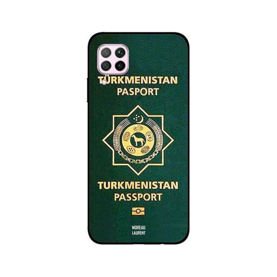 Moreau Laurent Turkmenistan Passport Printed Back Cover for Huawei Nova 7i