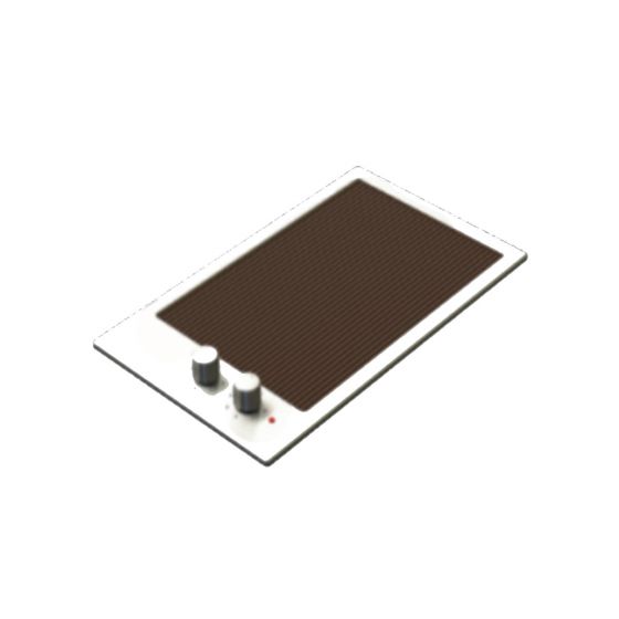Kitchen Line Electric Built-in Hob, 30cm, Silver - ZP-JGNW001