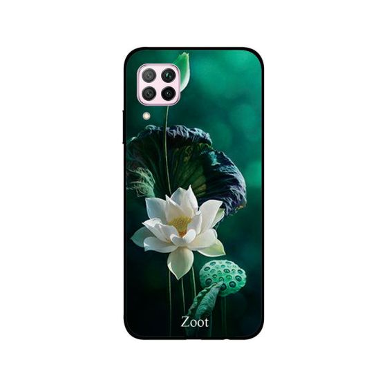 Zoot The White Flower Printed Back Cover for Huawei Nova 7i