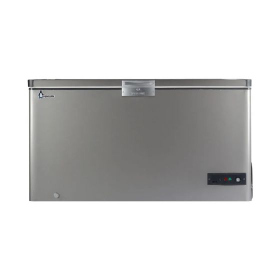 Penguin Defrost Chest Deep Freezer, 505 Liters, Silver - ES571-L