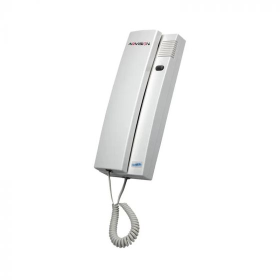 Advision Audio Door Intercom, 2 Button, White - AD-H102