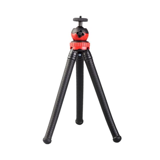 Mini Flexible Tripod Octopus - Black