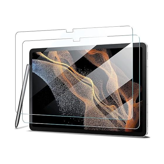 Glass Screen Protector for Samsung Tab S8 Ultra - Clear