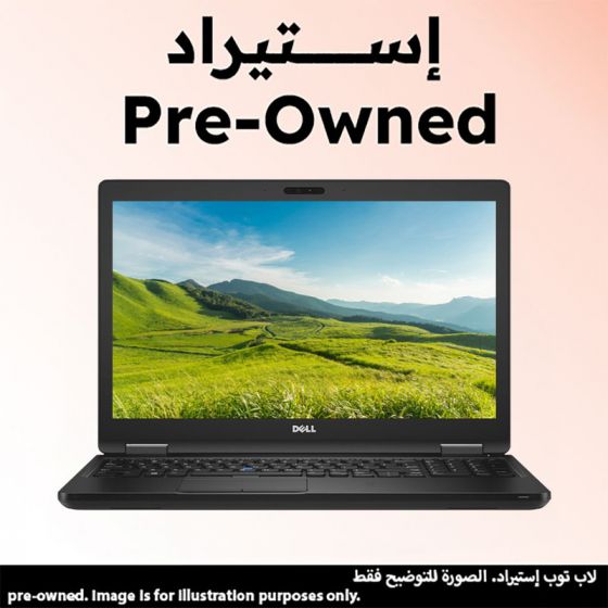Dell Latitude 5570 Laptop, Intel Core i5 6300U, 256GB SSD, 8GB RAM, 15.6 Inch FHD LED Display, Intel HD Graphics 520, Windows 10 Pro-Black (Pre-Owned), Grade A, 6 Months Warranty