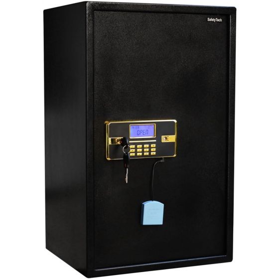 Safety Tech Digital Safe Box, Black - GN75AB4G