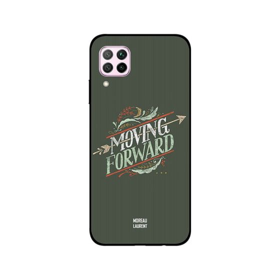 جراب ظهر مورو لورنت بطبعة عبارة Moving Forward لهواوي نوفا 7i