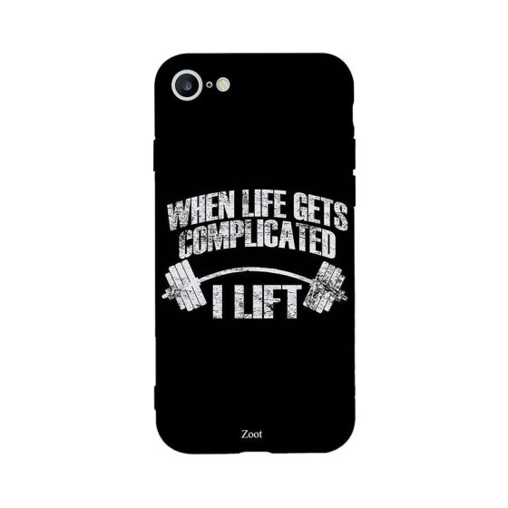 When Life Gets Complicated I Lift Printed Back Cover for Apple iPhone 6