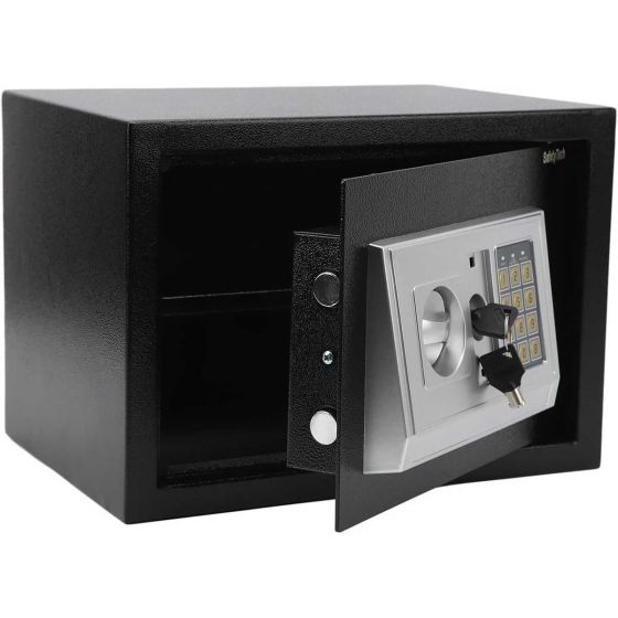 Safety Tech Electronic Safe Box, Black - GN25 EIA 606