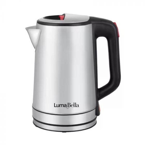 Luma Bella Electric Kettle, 2.3 Liters, 1500 Watt, Silver - B-3013