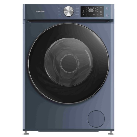 غسالة ملابس انفرتر فريش، تحميل أمامي، 9 كيلو، ازرق - W9DD1455PCOB