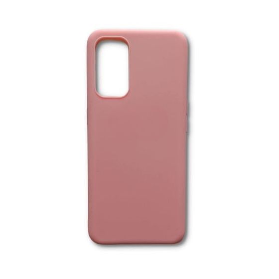 StraTG Silicon Back Cover for Oppo Reno 5 4G and Reno 5 5G - Pink