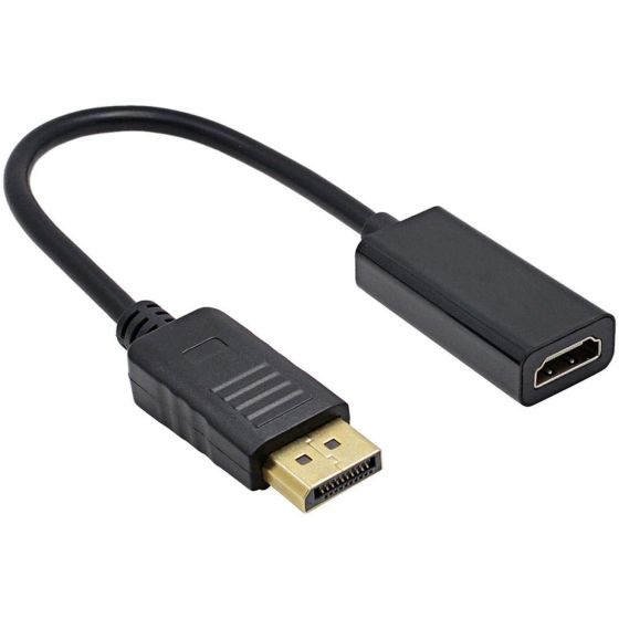DP Male to HDMI Female Converter Adapter Cable