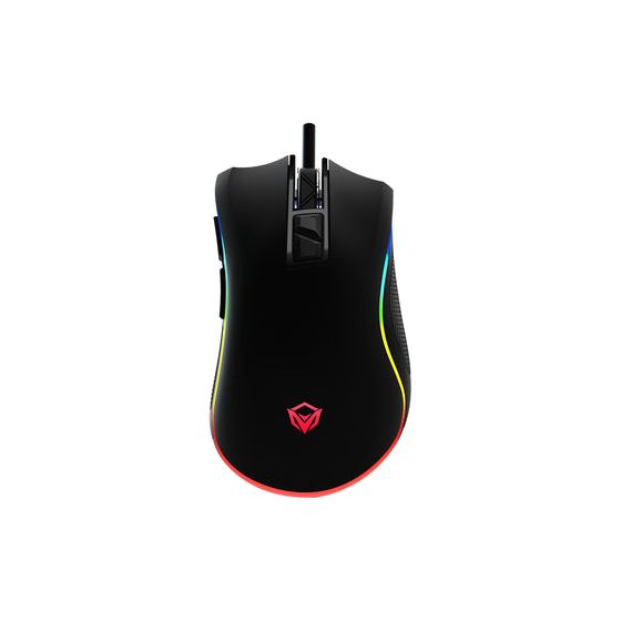 Meetion Wired Gaming Mouse, RGB Backlight, 8000 DPI, Black - MT-G3330