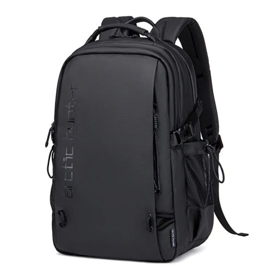 Arctic Hunter Laptop Backpack, 15.6 Inch, Black - B00530 CHS