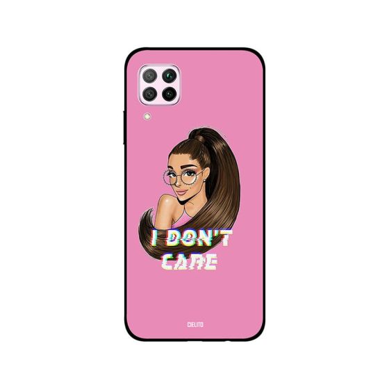 جراب ظهر سيليتو بطبعة فتاة وعبارة I Don't Care Girl لهواوي نوفا 7i