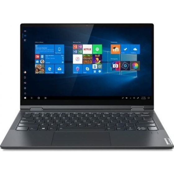 Lenovo Yoga C640 13IML Laptop, Intel Core i7-10510U, 13.3 Inch, 512GB SSD, 16GB RAM, Intel UHD, Windows 10 - Grey