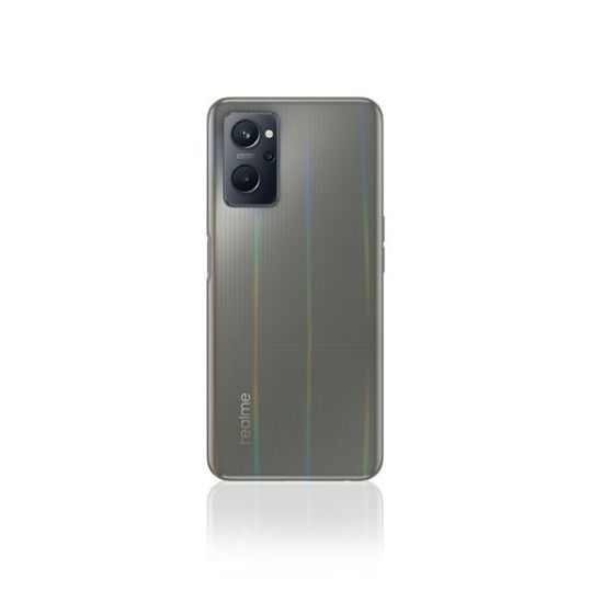 Armor Full Protection Back Shiny Screen with Colors Effect for Realme 9i - Transparent