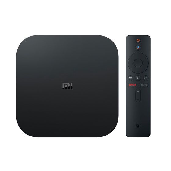 Xiaomi Mi Box S 4K Android TV Box, 8GB- Black