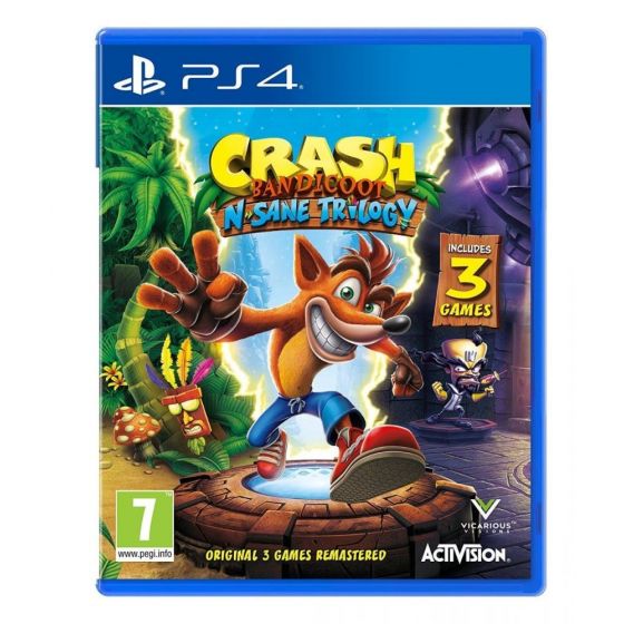 Crash Bandicoot N. Sane Trilogy For PlayStation 4
