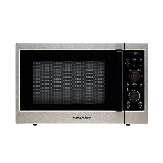Daewoo Microwave With Grill, 42 Litre, 1000 Watt, Stainless Steel - KOC154V