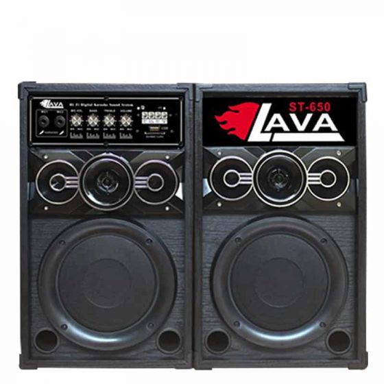 Lava Bluetooth Subwoofer, 2 Pieces, Black -  ST-650