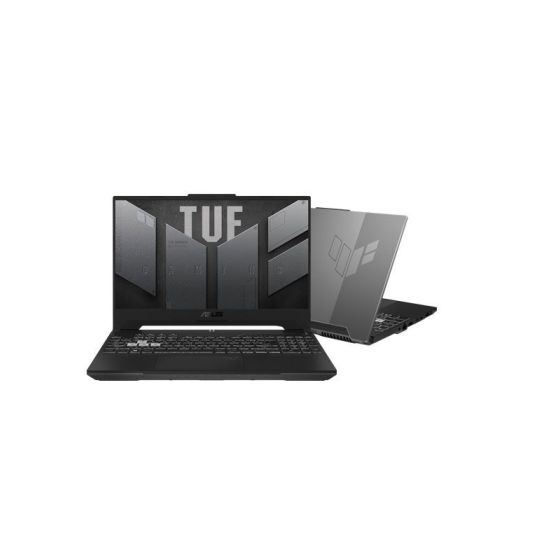Asus TUF Gaming A15 FA507RE-HN049W Laptop, AMD Ryzen 7-6800H, 15.6 Inch FHD, 512GB SSD, 16GB RAM, 4GB NVIDIA GeForce RTX3050 Ti Graphics, Windows 11, Gray - 90NR08Y1-M00340