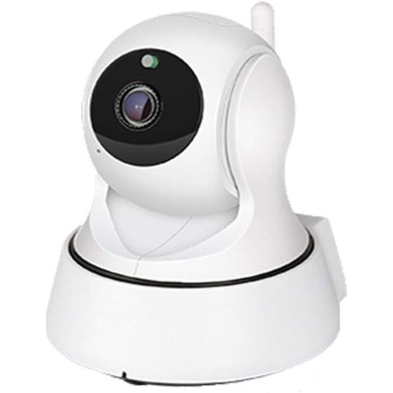 Wireless Indoor and Outdoor Security Camera, 1080P - White