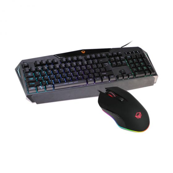 Meetion Wired Gaming Keyboard and Mouse Combo, Black - C510